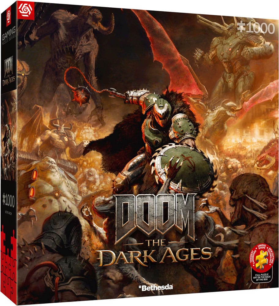 Doom the Dark Ages Puzzle Slayer's Rag (1000 pezzi)