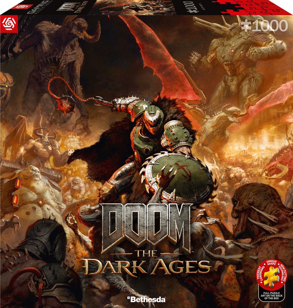 Doom the Dark Ages Puzzle Slayer's Rag (1000 pezzi)