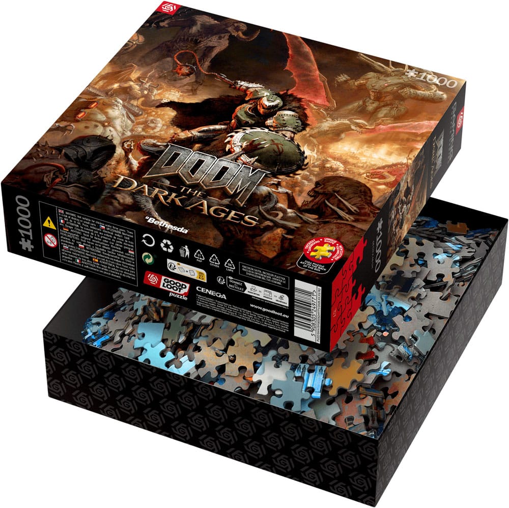 Doom the Dark Ages Puzzle Slayer's Rag (1000 pezzi)
