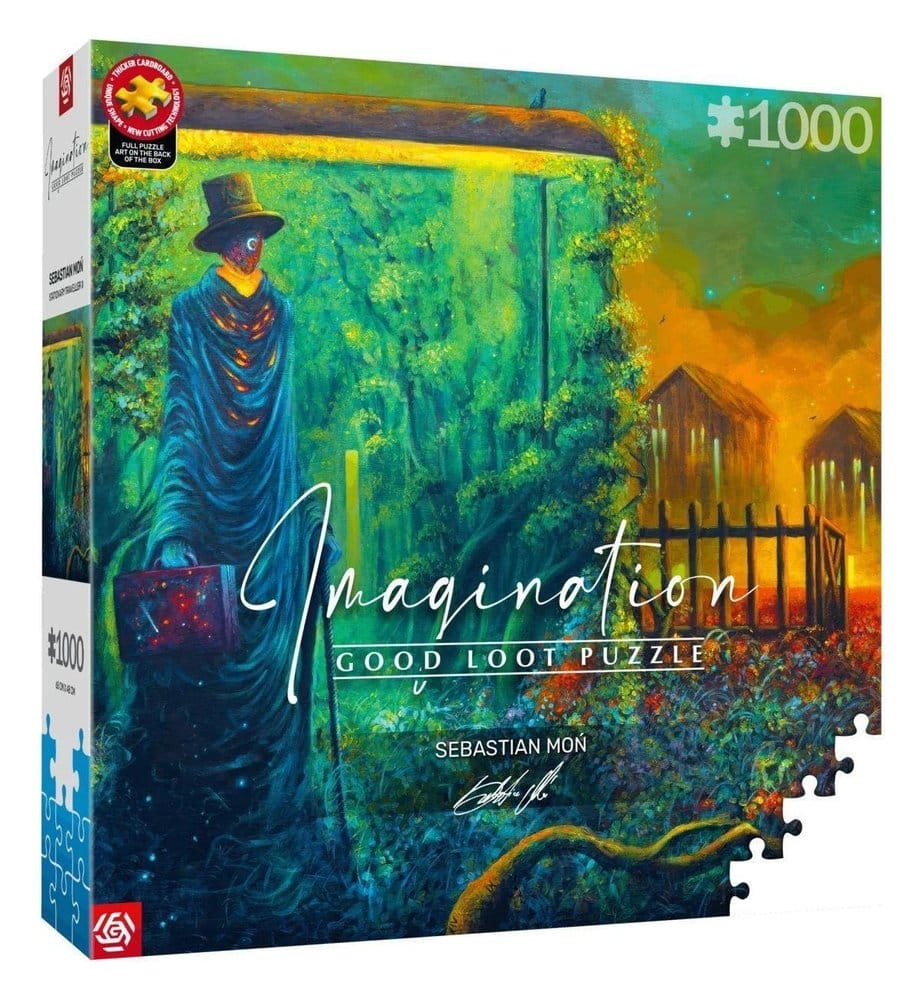 Imagination Serisi Puzzle Sebastian Mon Sabit Gezgin II (1000 parça)
