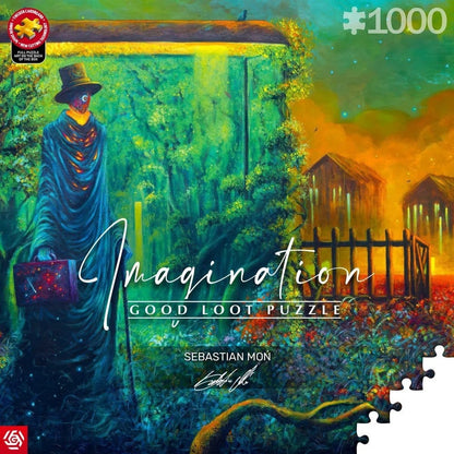 Imagination Serisi Puzzle Sebastian Mon Sabit Gezgin II (1000 parça)