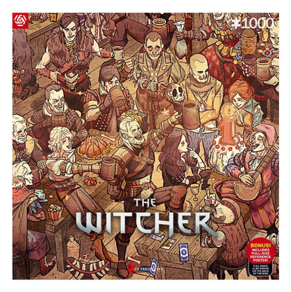 Puzzle Compleanno di The Witcher (1000 pezzi)
