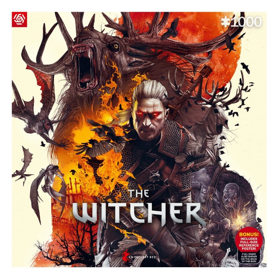 Witcher Yapboz Canavarları (1000 parça)
