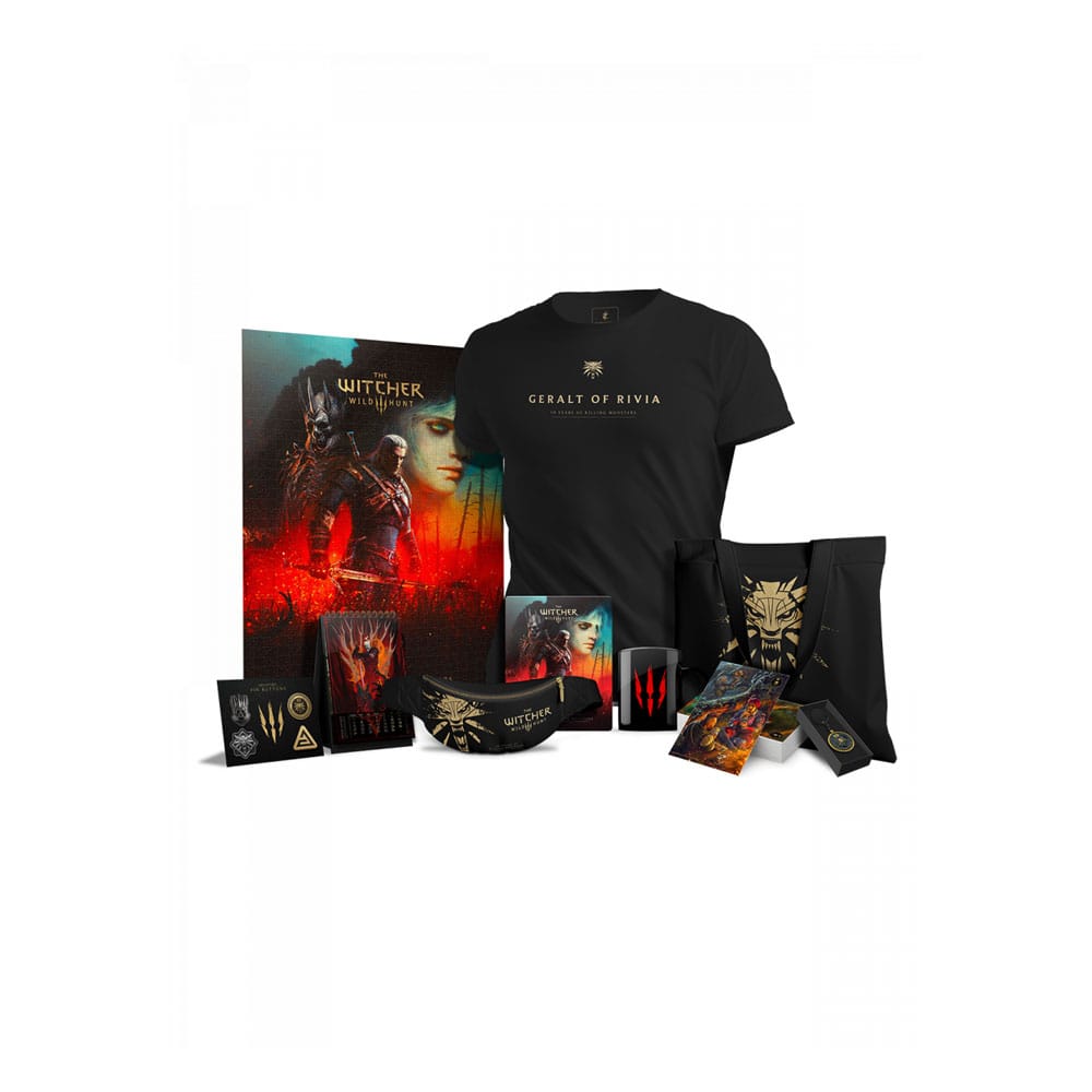 The Witcher 3: Wild Hunt Monstertöter-Set zum 10-jährigen Jubiläum