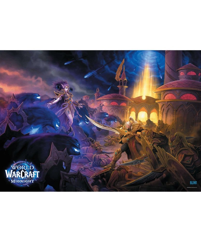 World of Warcraft Puzzle Midnight Against the Void (1000 pezzi)
