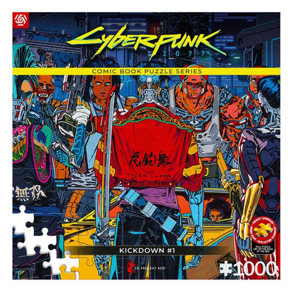 Cyberpunk 2077 Puzzle Kickdown (1000 brikker)