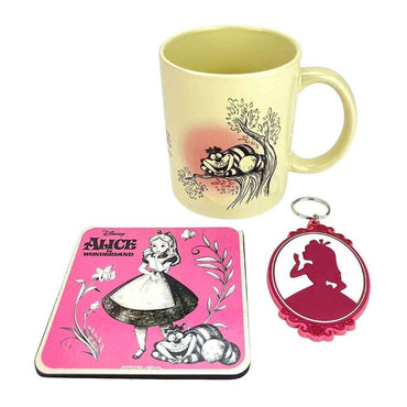 Disney Tug, caboteur et trousseau de trousseau amené Alice au pays des merveilles vintage