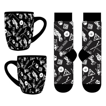 Ensemble de tasses et de chaussettes Harry Potter