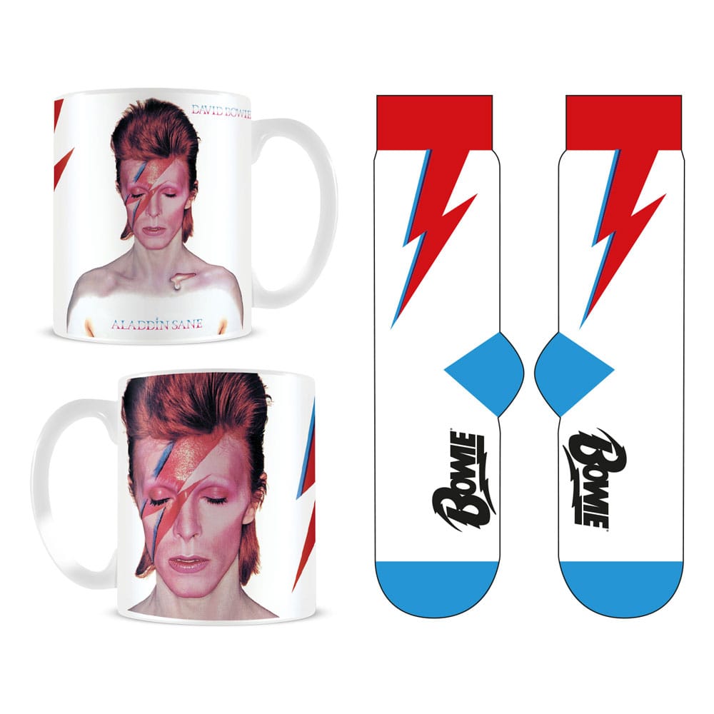 David Bowie Mug & Socks Set