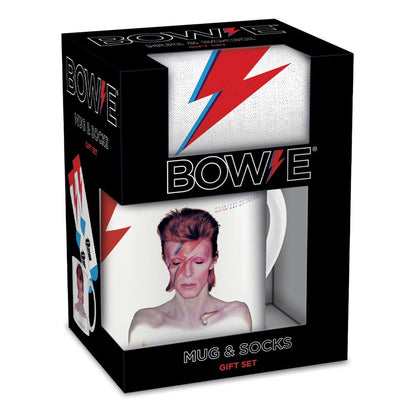 David Bowie Mug & Socks Set