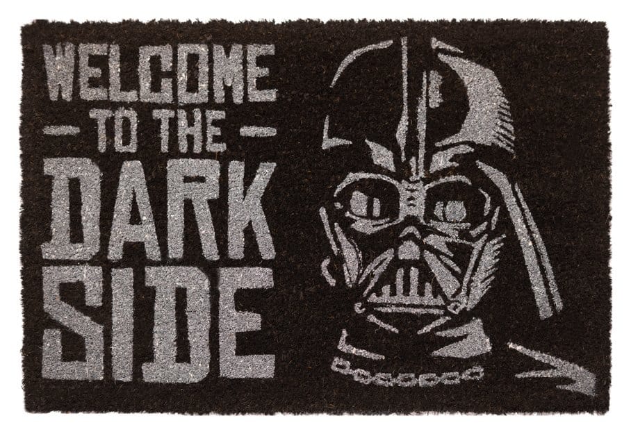 Star Wars dørmåtte Velkommen til den mørke side 40 x 60 cm