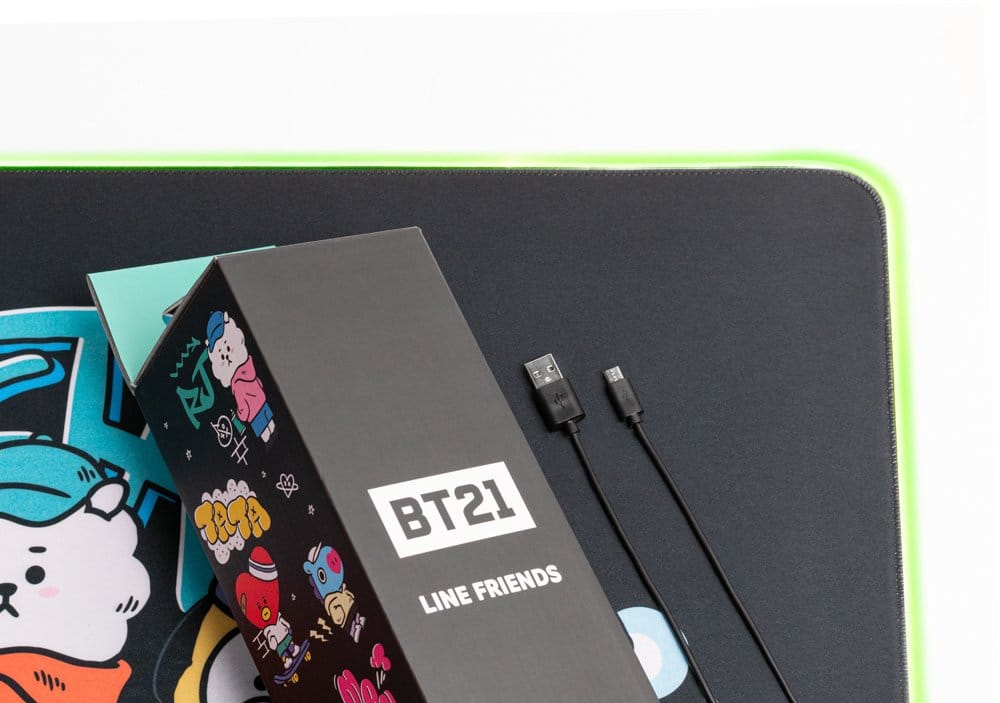 BT21 LED XXL Musmatta 90 x 40 cm