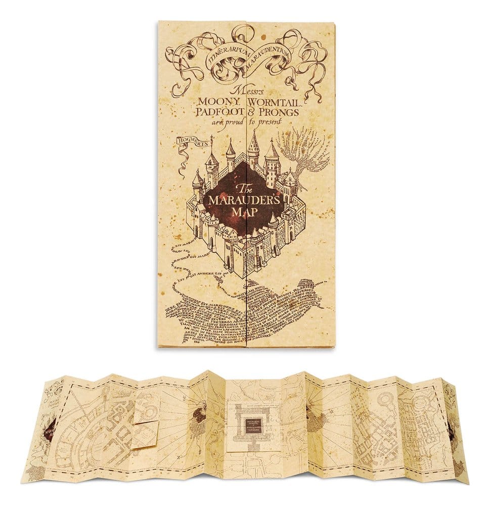 Harry Potter-kart Marauder's Map 18 cm