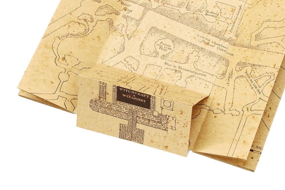 Harry Potter-kart Marauder's Map 18 cm
