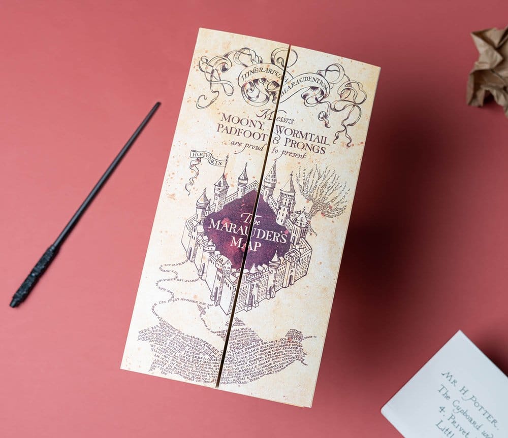 Harry Potter-kart Marauder's Map 18 cm