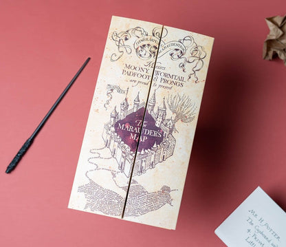 Harry Potter-kart Marauder's Map 18 cm