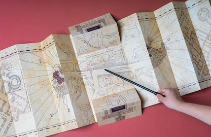 Harry Potter-kart Marauder's Map 18 cm