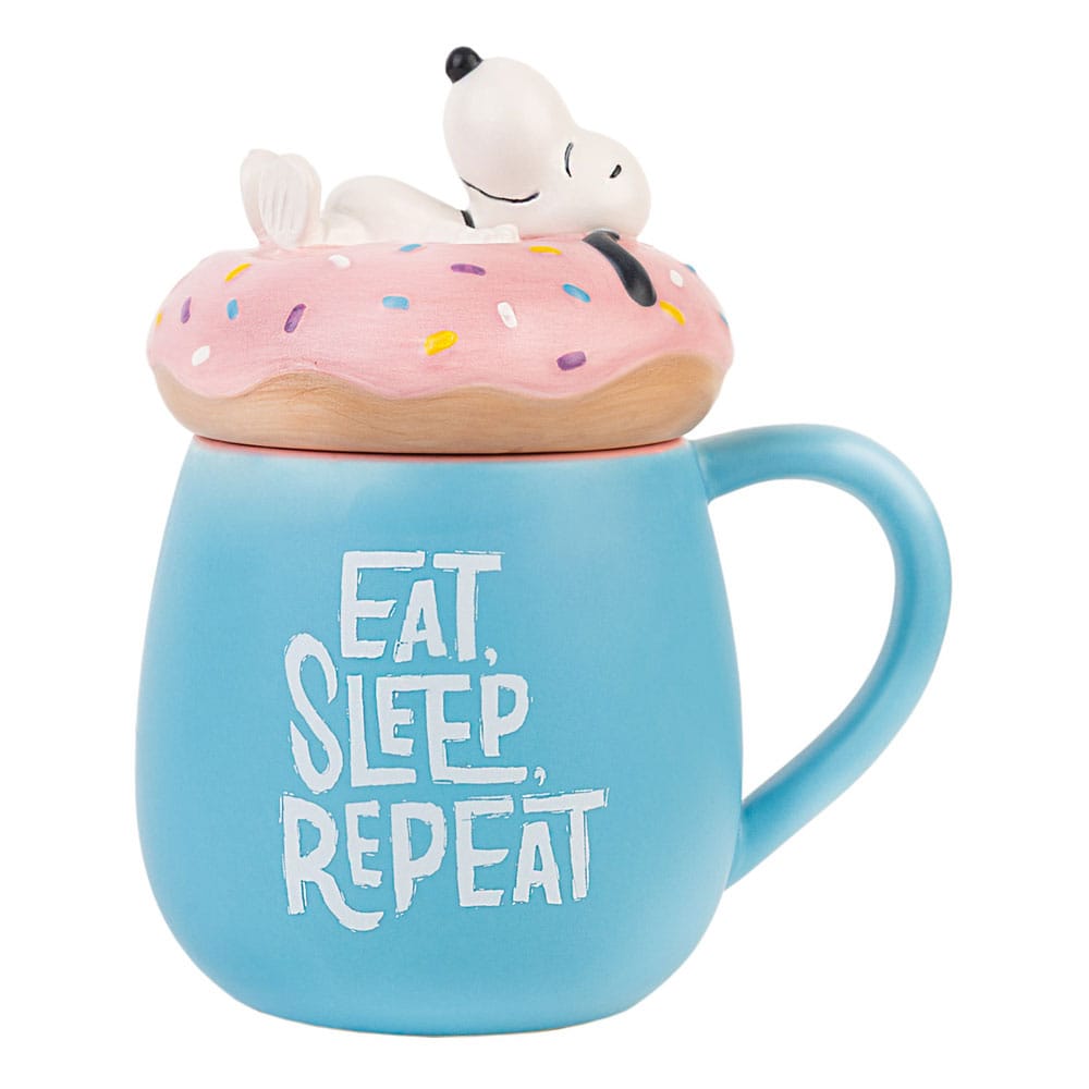 Peanøtter 3D-krus Snoopy smultring