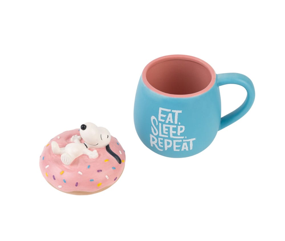 Peanøtter 3D-krus Snoopy smultring