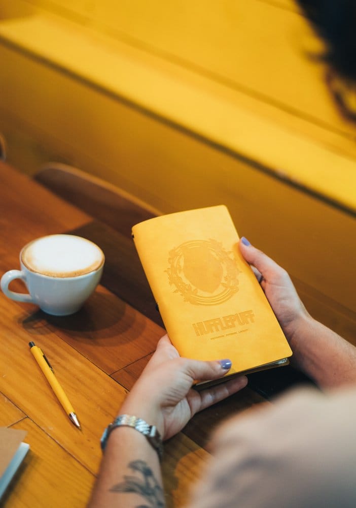 Harry Potter Rejsejournal Hufflepuff 20 cm
