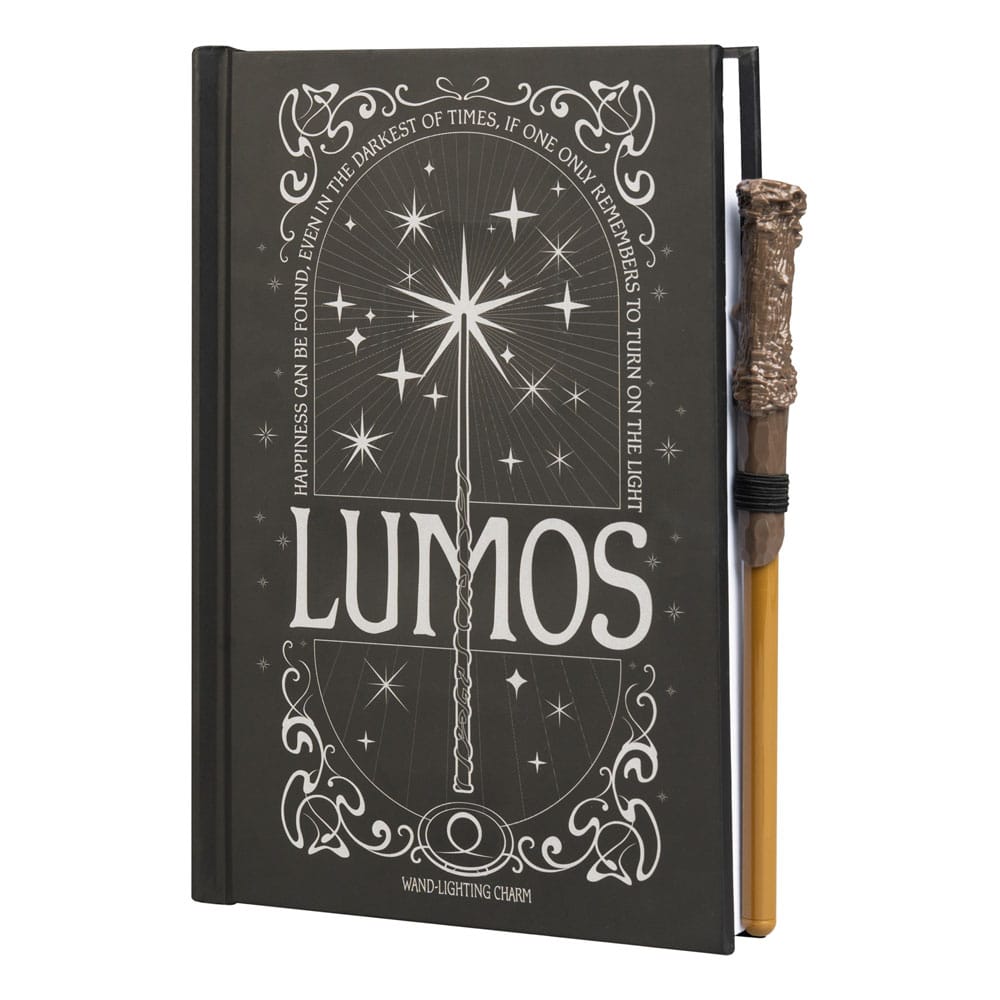 Harry Potter Premium Notebook A5 med ljus Lumos Maxima