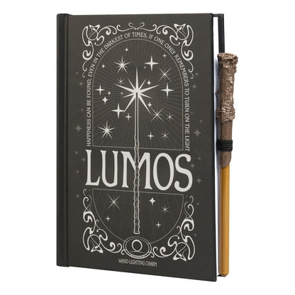 Harry Potter Premium Notebook A5 med ljus Lumos Maxima