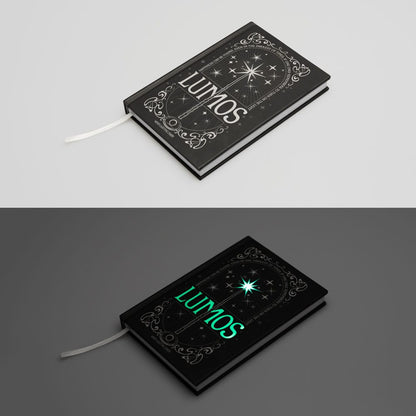 Harry Potter Premium Notebook A5 med ljus Lumos Maxima