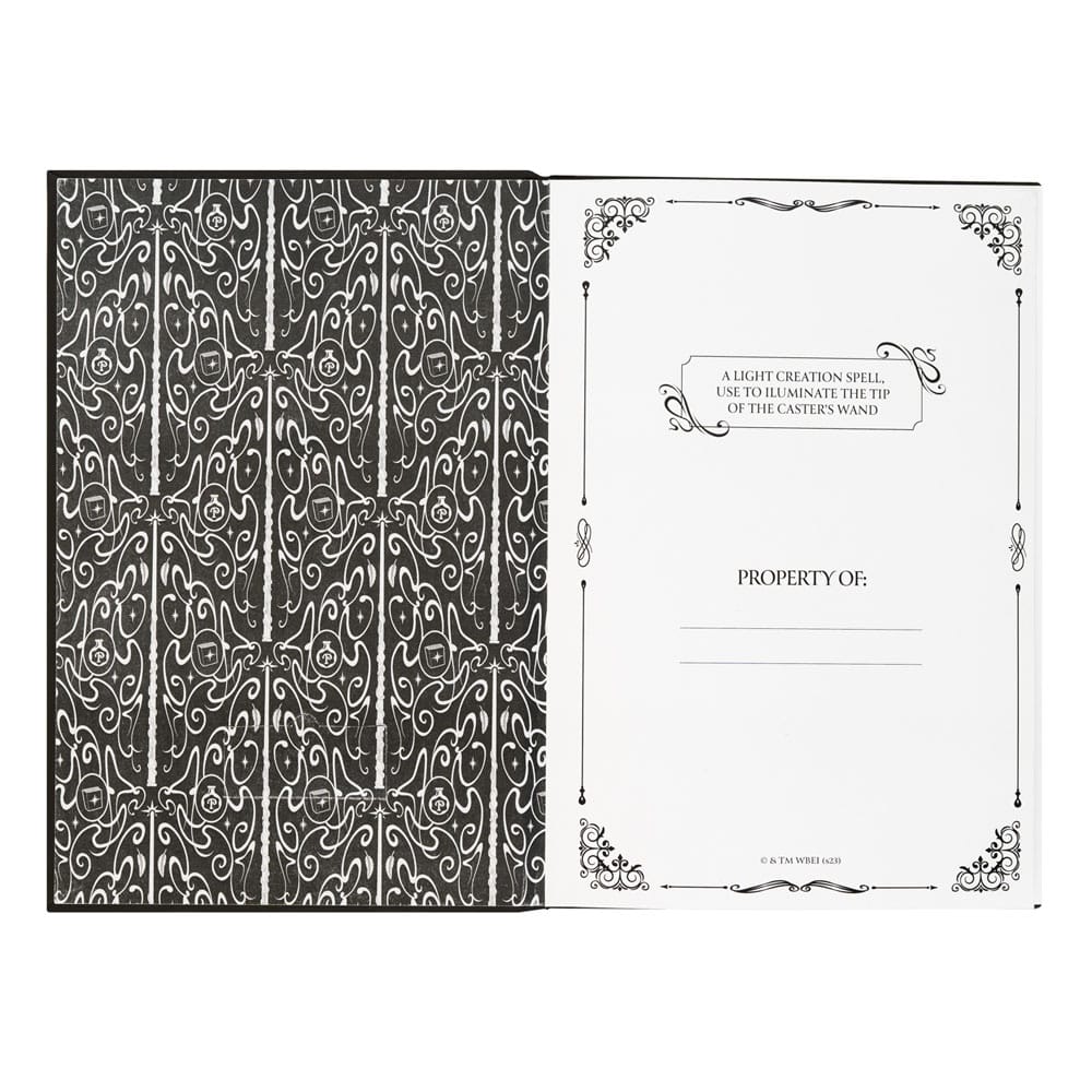 Harry Potter Premium Notebook A5 med ljus Lumos Maxima