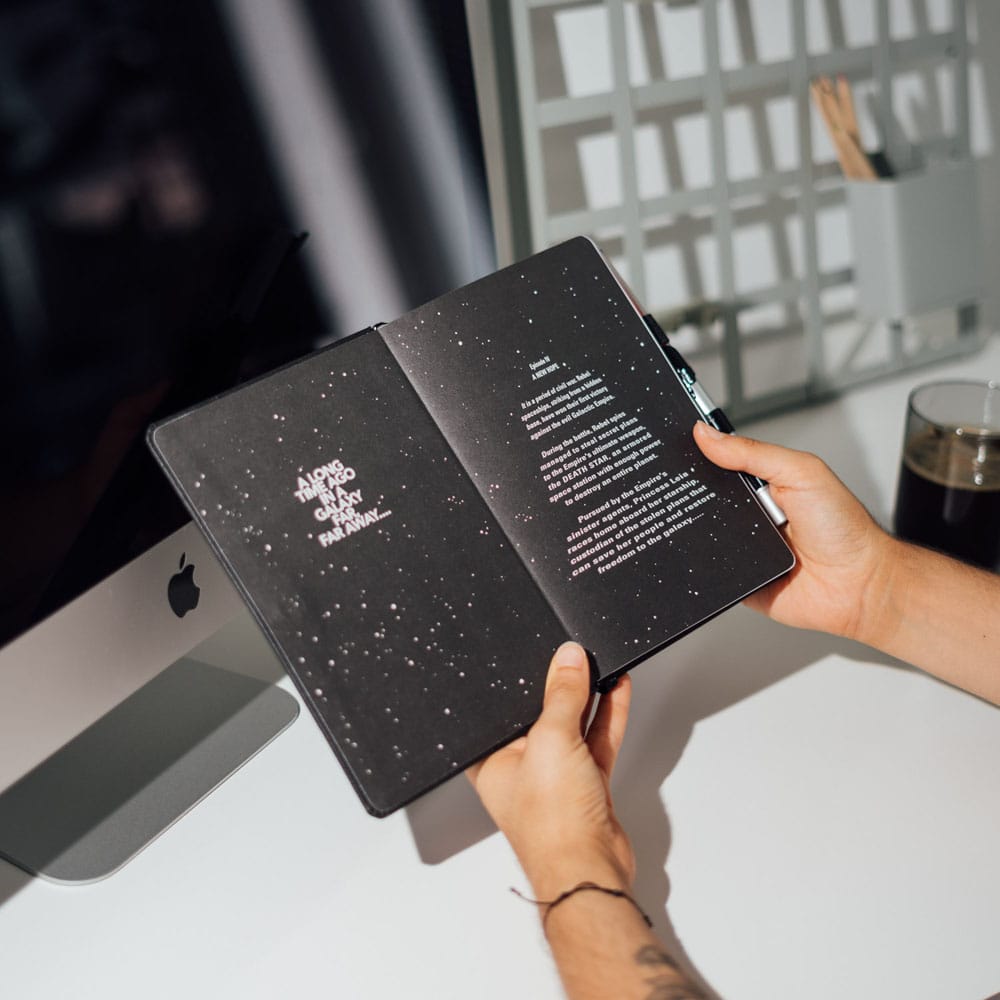Taccuino Star Wars Premium A5 con penna Darth Vader