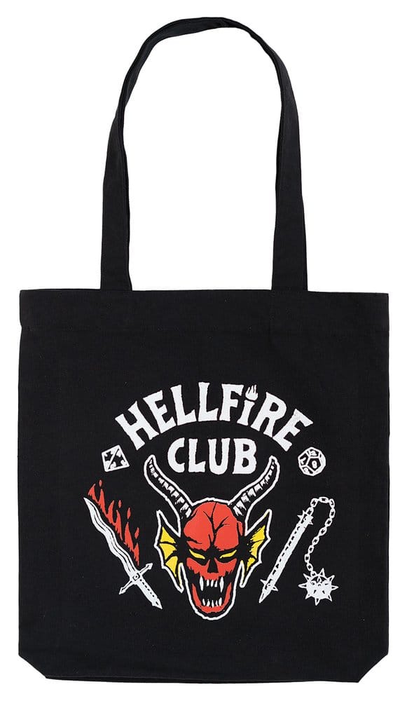 Fremde Dinge Einkaufstasche Hellfire Club
