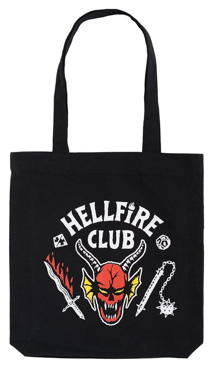 Fremde Dinge Einkaufstasche Hellfire Club
