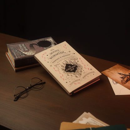 Carnet Premium A5 Harry Potter avec carte du maraudeur léger