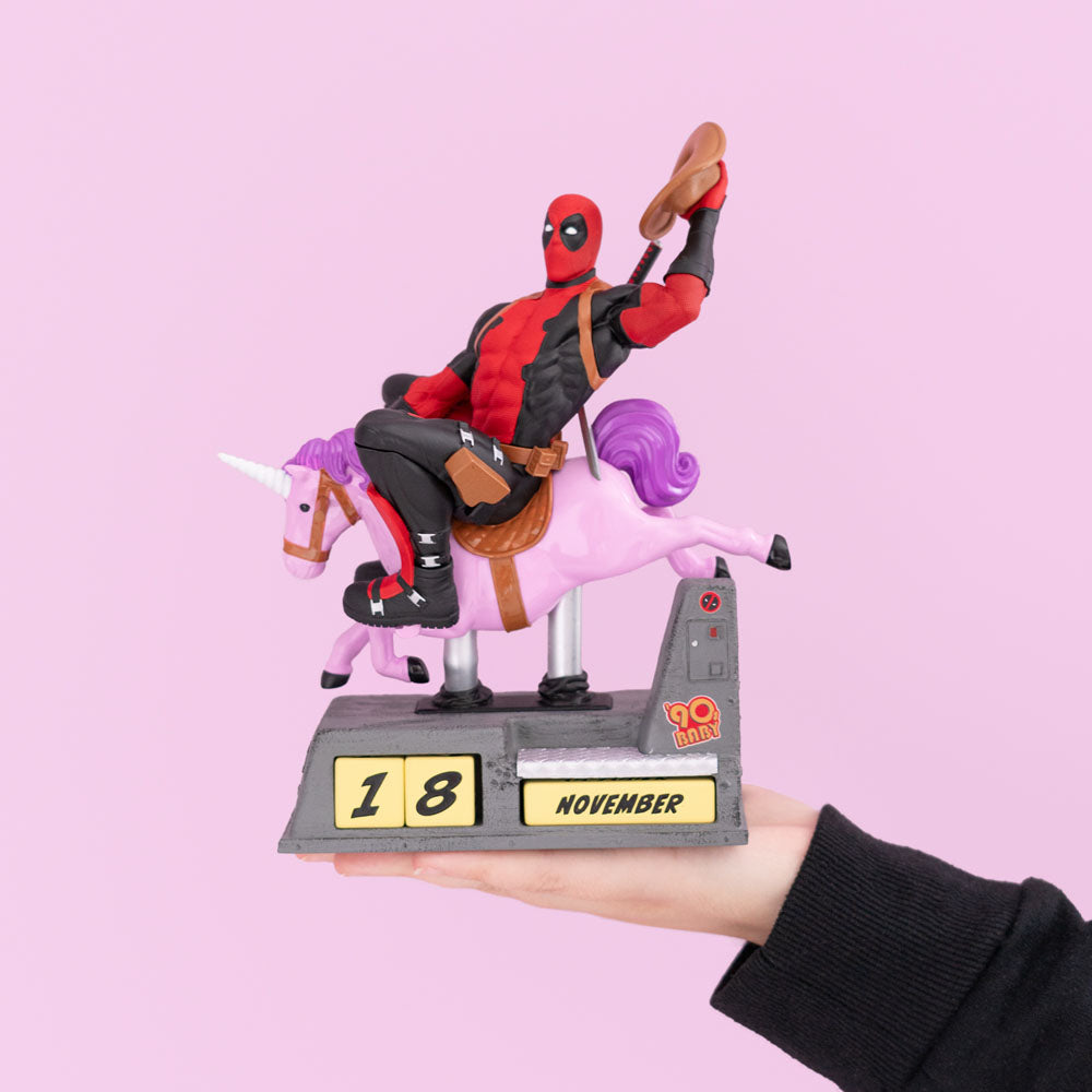 Deadpool 3D eeuwigdurende kalender