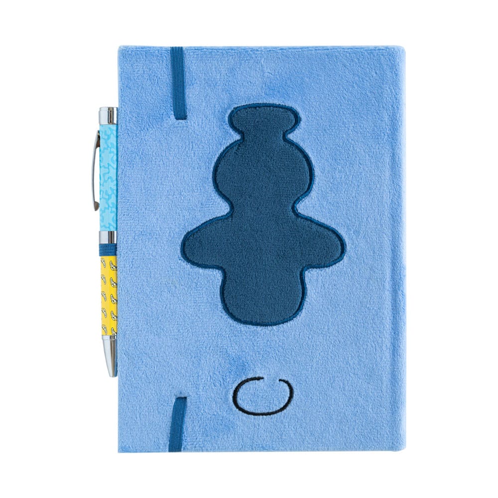 Stitch Premium Plush Notebook A5 med pen Tropical