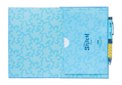 Stitch Premium Plush Notebook A5 med pen Tropical