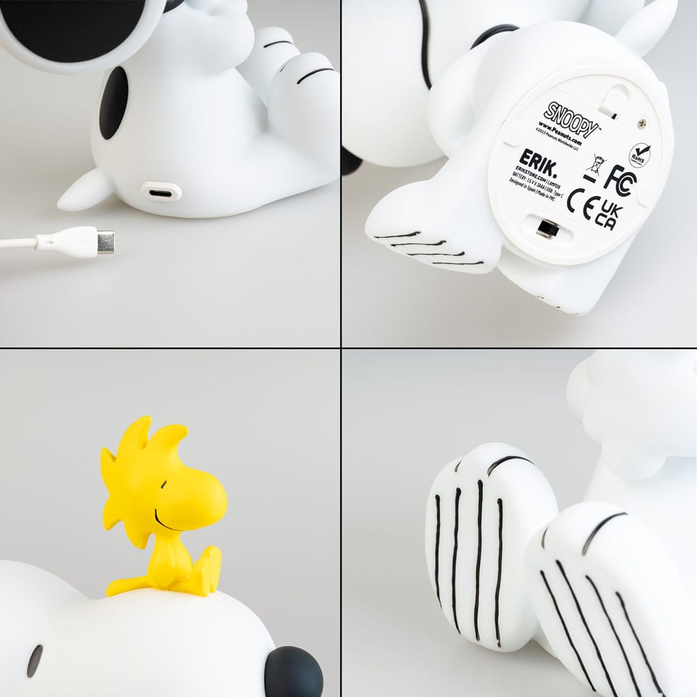 USB-C Snoopy'li Fıstık Lambası