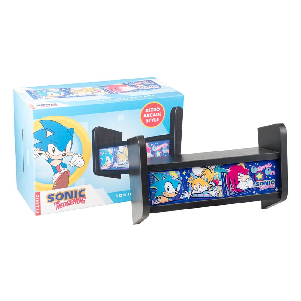 Lampe Sonic The Hedgehog avec USB-C Arcade