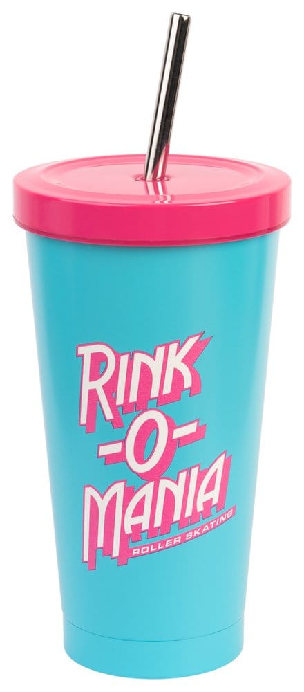 Bicchiere Stranger Things con Cannuccia Rink-O-Mania 550 ml