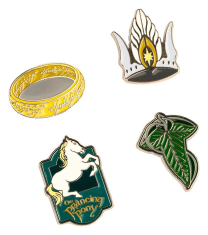 Sagan om ringen Pins Set med 4