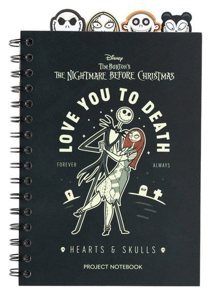 The Nightmare Before Christmas Project Notesbog A5