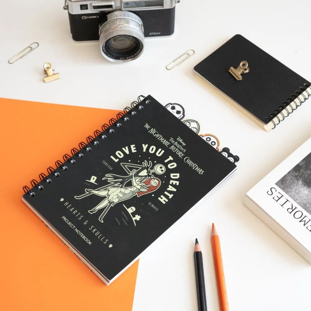 The Nightmare Before Christmas Project Notesbog A5