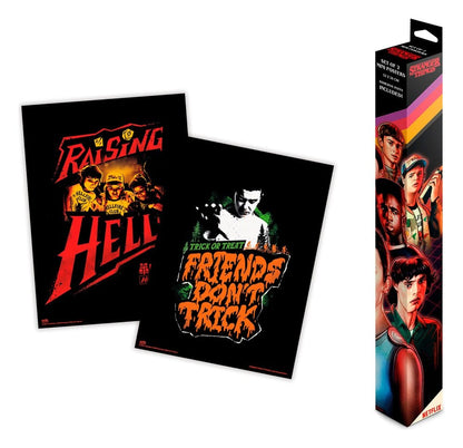 Stranger Things Mini Poster Seti 2'li