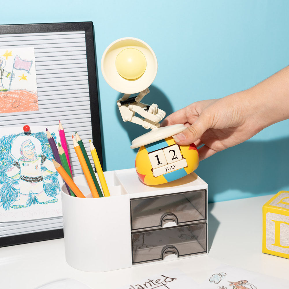 Pixar 3D ewiger Kalender Luxo Jr.