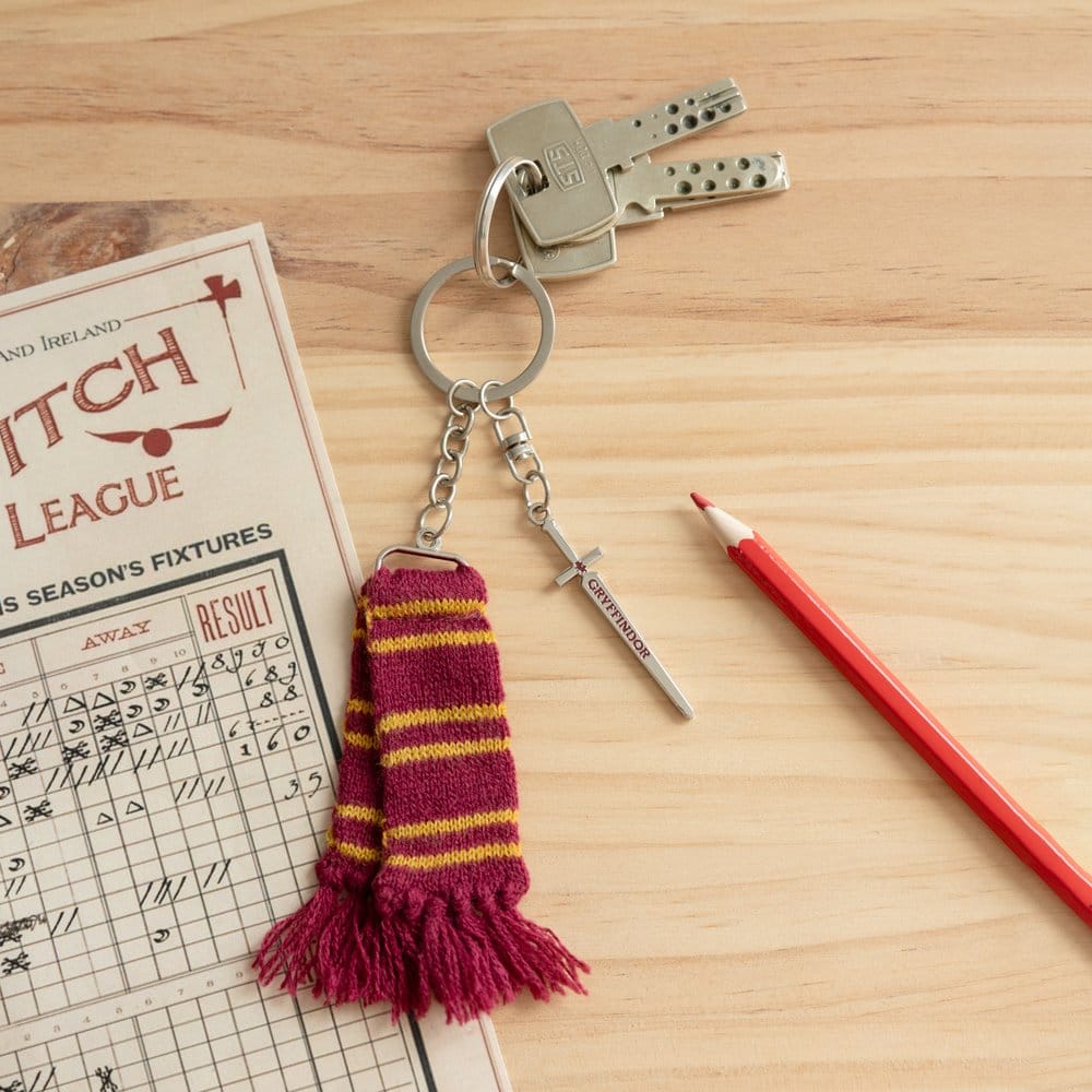 Harry Potter privjesak Gryffindor šal 15 cm
