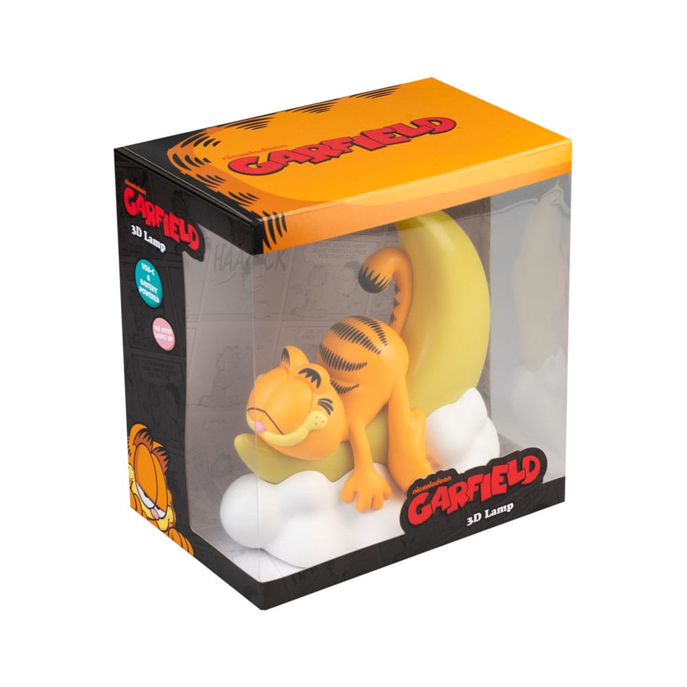 Garfield lampe med USB-C