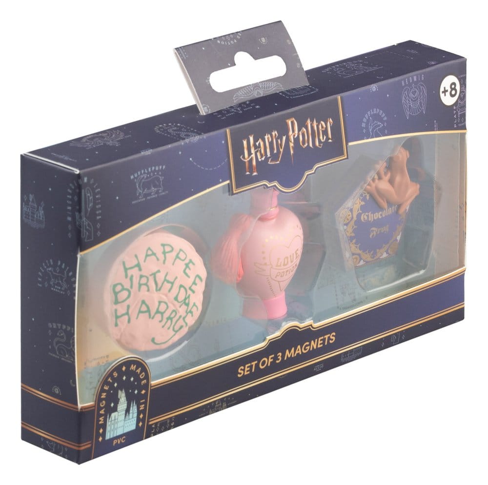 Harry Potter gruppe 1 sett med 3 magneter