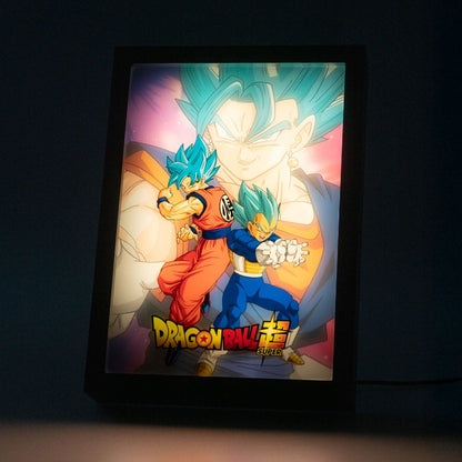 Dragon Ball Super Indrammet LED-print
