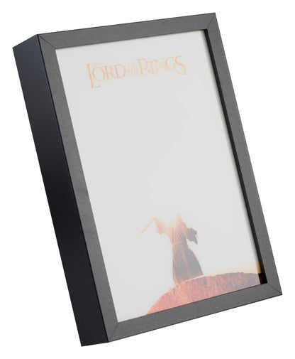 Sagan om ringen inramad LED-panel 28 x 20 cm