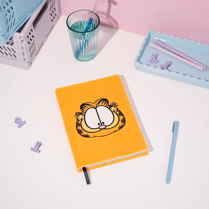Garfield Premium Plüsch-Notizbuch A5