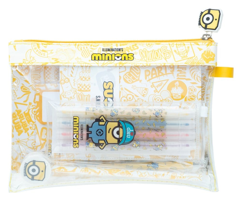 Minions brevpapir sæt